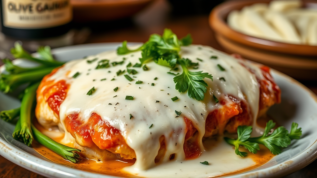 Olive Garden's Chicken Parmigiana (Copycat Recipe)