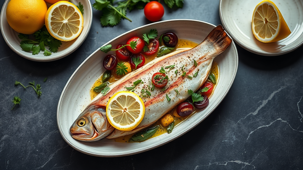 One-Pan Lemon Herb Trout