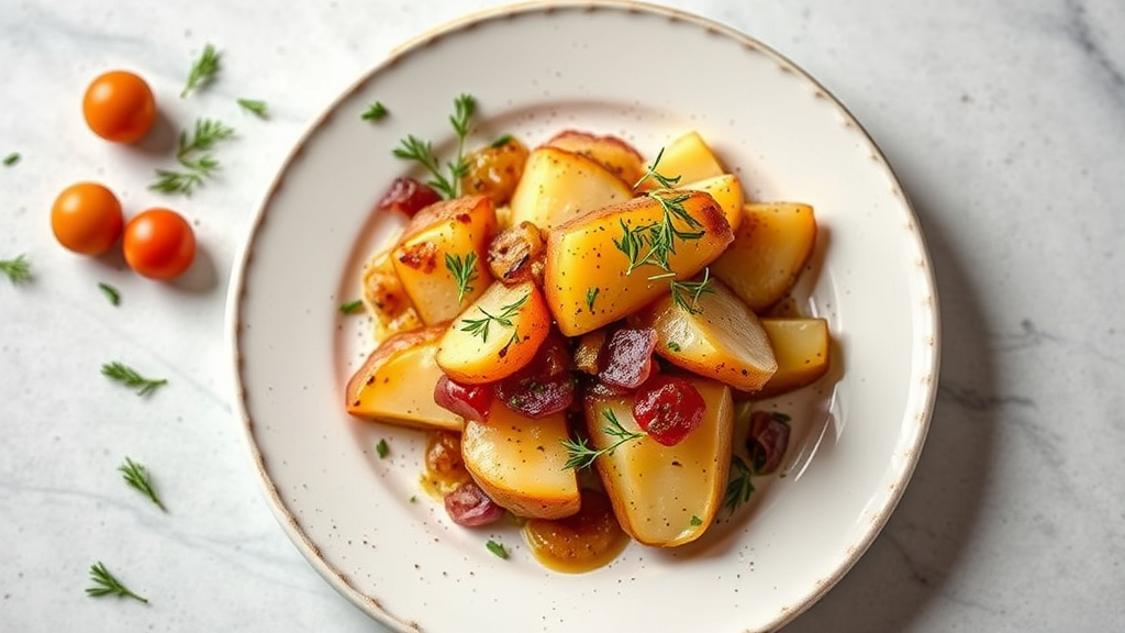 Onion Butter Potato Bake