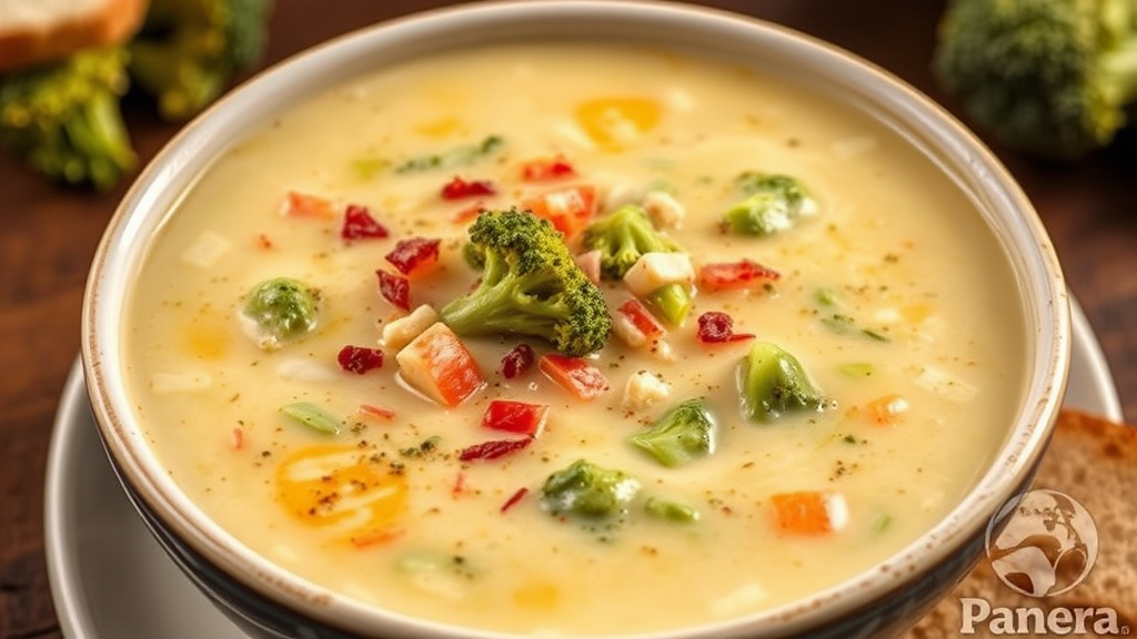 Panera Bread's Broccoli Cheddar Soup (Copycat Recipe)