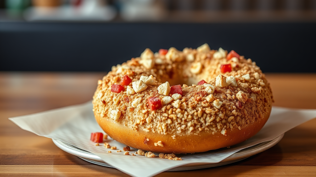 Panera Bread's Cinnamon Crunch Bagel (Copycat Recipe)