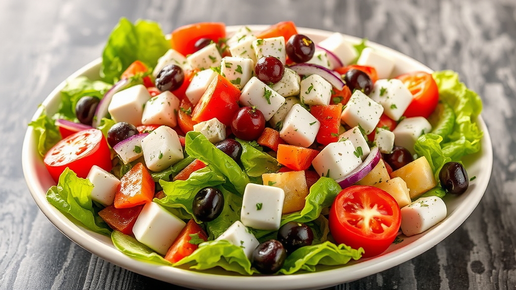 Panera Bread's Greek Salad (Copycat Recipe)