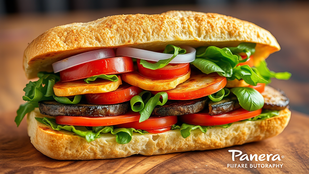 Panera Bread's Mediterranean Veggie Sandwich (Copycat Recipe)