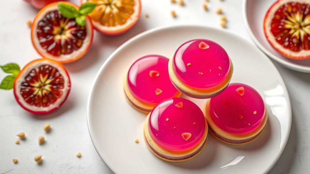 Passion Fruit Jell-O Cookies