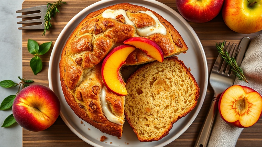 Peach-Apple Breakfast Bread