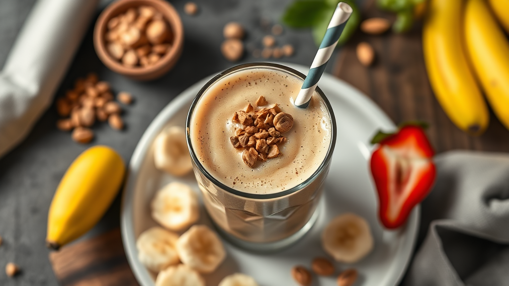 Peanut Butter Banana Smoothie