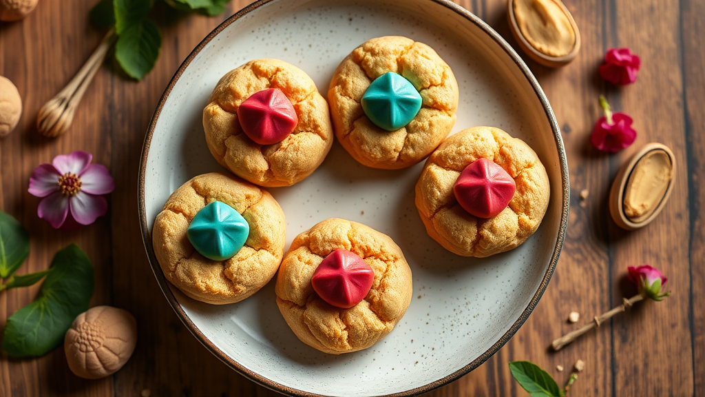 Peanut Butter Blossom Cookies with a Twist