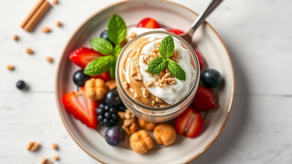 Peanut Butter Greek Yogurt Parfait