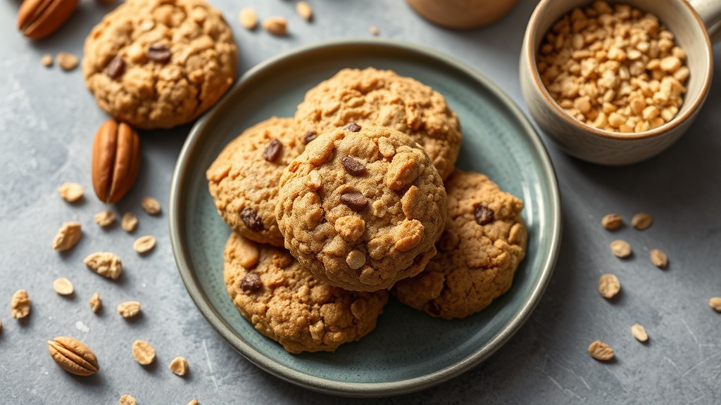 Peanut Butter Oatmeal Cookies