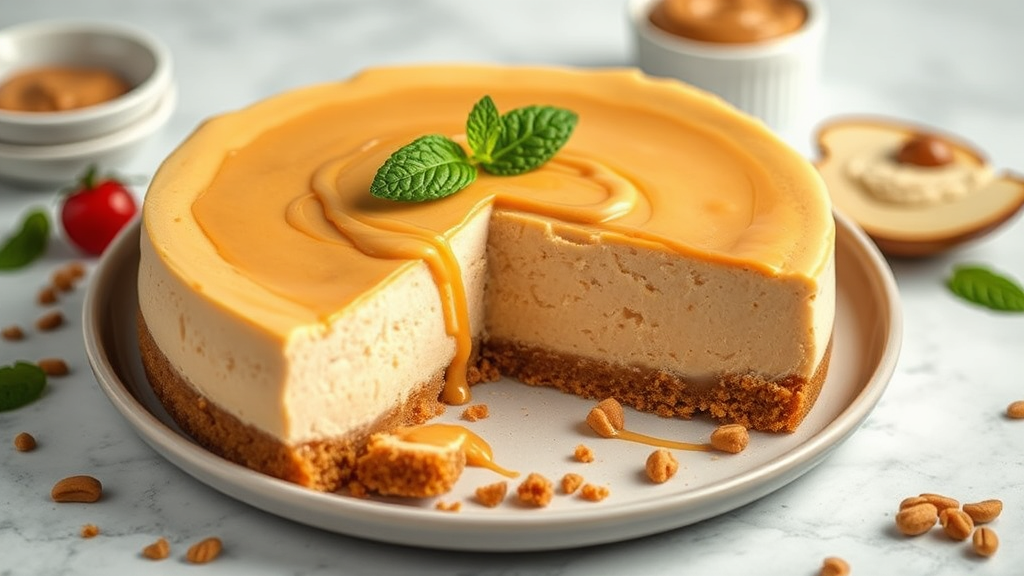 Peanut Butter Protein Cheesecake