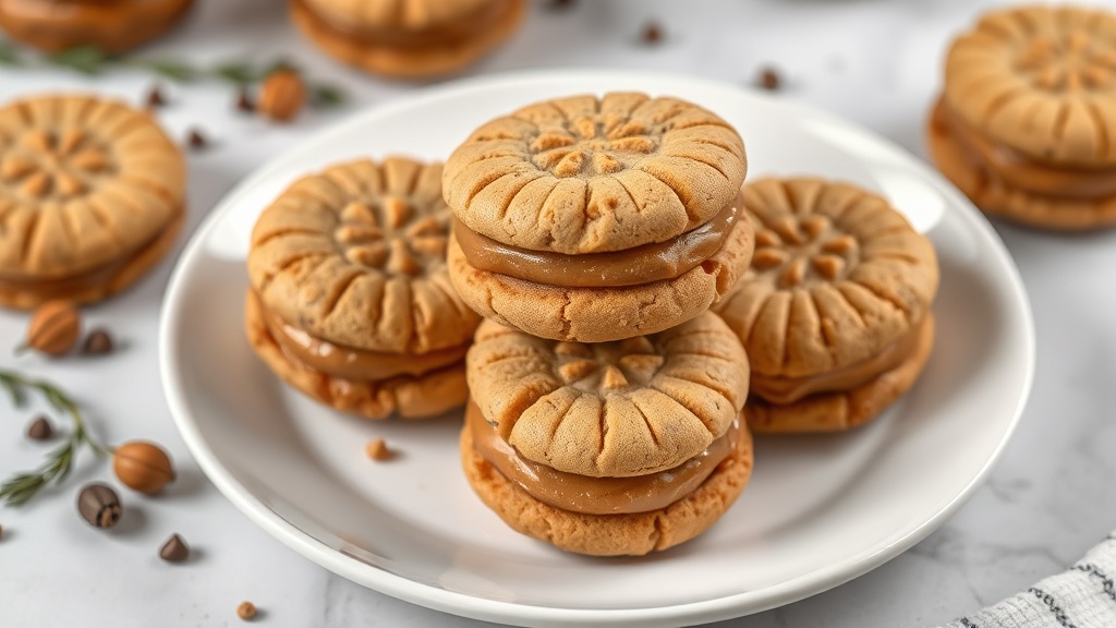 Peanut Butter Sandwich Cookies