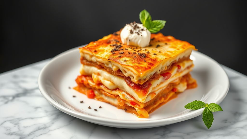 Pina Colada Lasagna