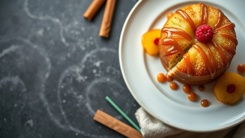 Pineapple Butter Cake with Cinnamon Drizzle