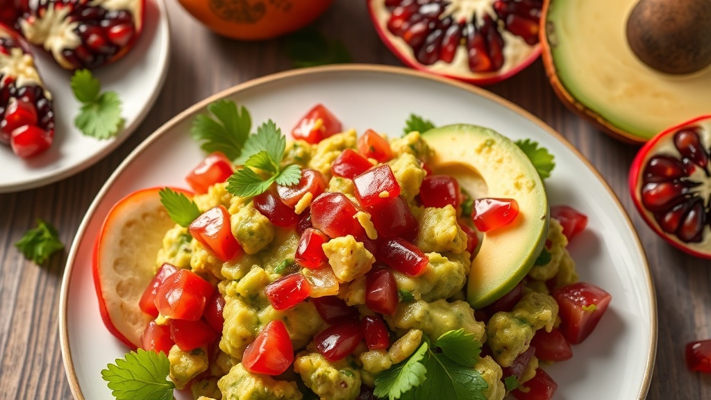 Pomegranate Guacamole