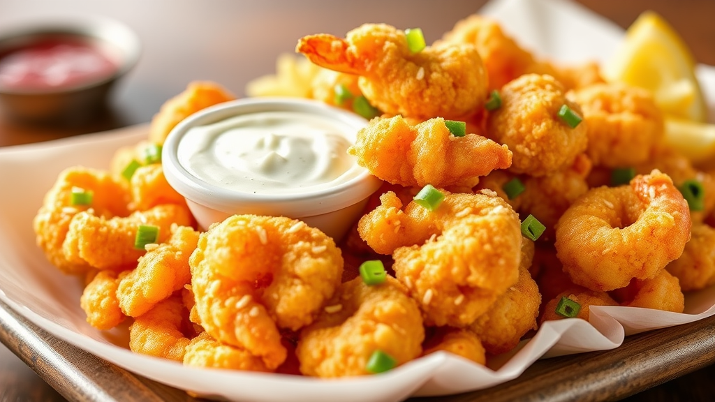 Popeyes Louisiana Kitchen Popcorn Shrimp (Copycat Recipe)