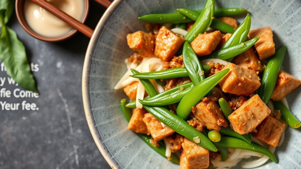 Pork Stir-Fry with Sugar Snap Peas