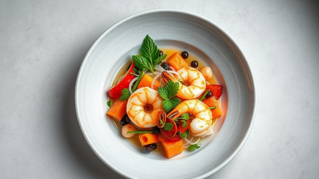 Prawn and Salmon Fusion Bowl