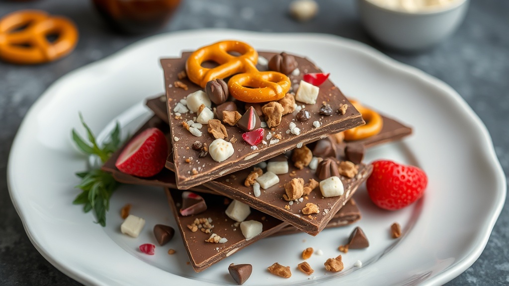 Pretzel Chocolate Bark