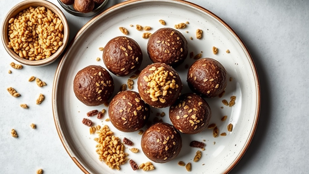 Raagi & Jowar Peanut Butter Cocoa Energy Balls