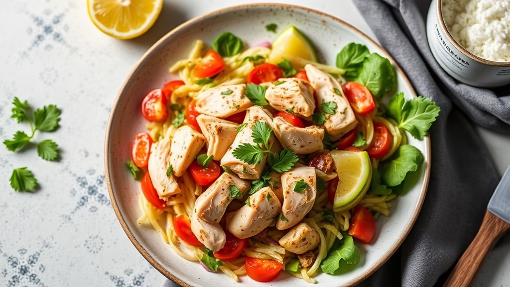 Rice Wine Vinegar Chicken Salad