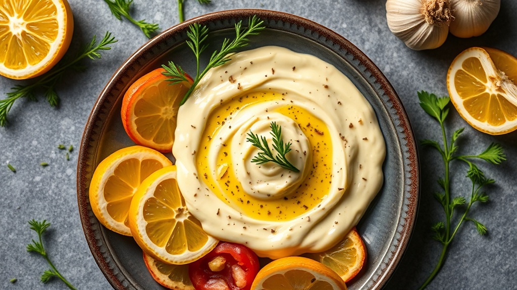 Roasted Garlic Lemon Aioli