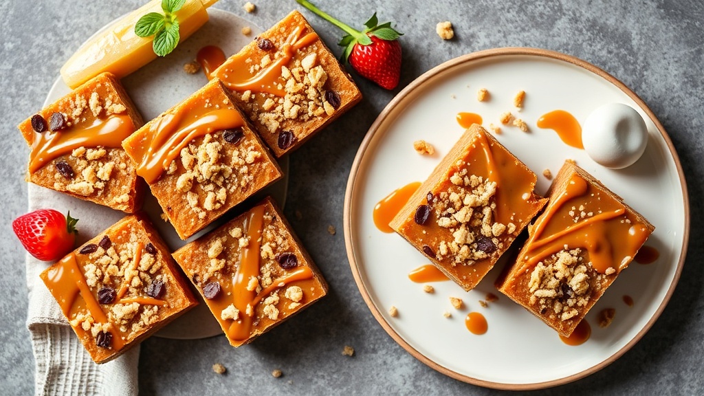 Salted Caramel Protein Bars