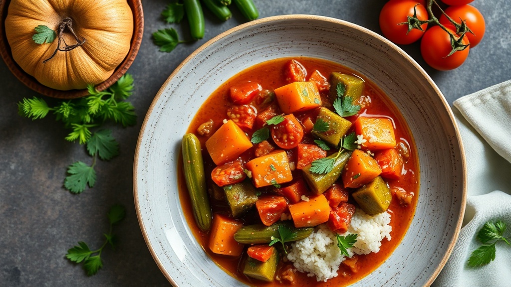 Sassafras Okra and Tomato Stew