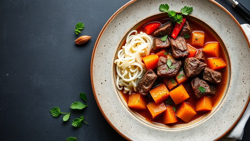 Savory Beef & Vegetable Stew