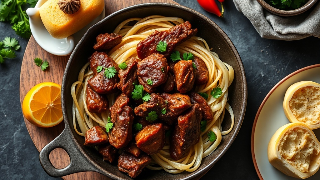 Savory Beef and Cabbage Skillet