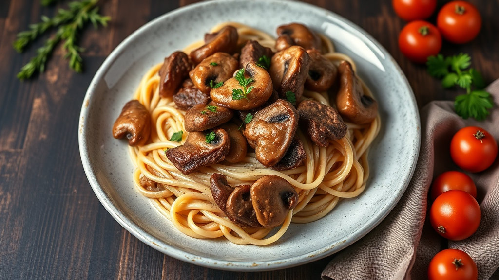 Savory Beef and Mushroom Stroganoff