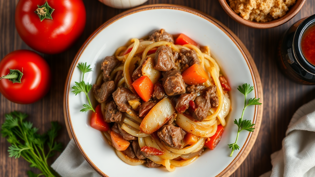 Savory Beef and Onion Soup Mix Casserole