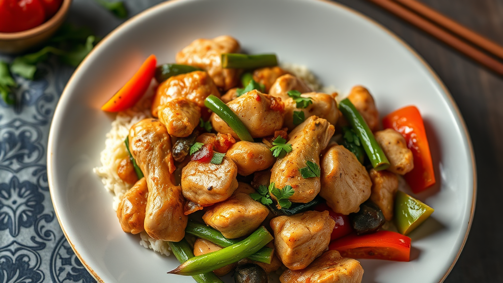 Savory Chicken and Vegetable Stir-Fry