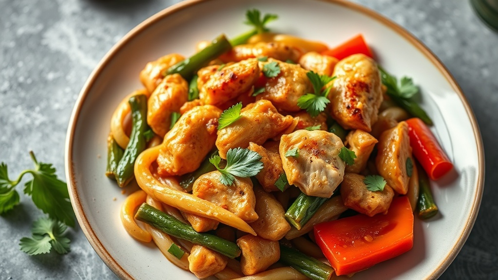 Savory Chicken and Vegetable Stir-Fry