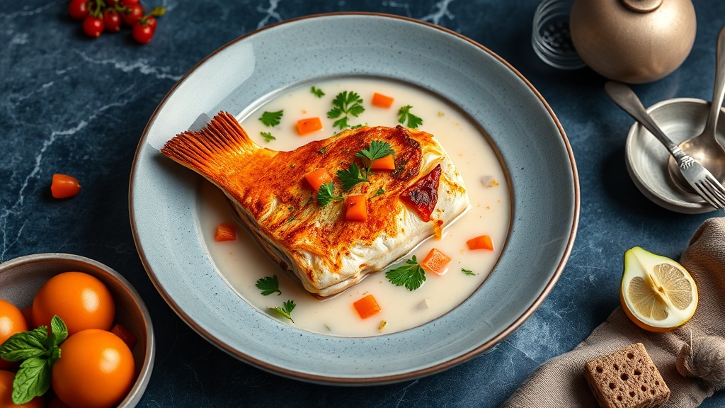 Savory Fish and Milk Stew