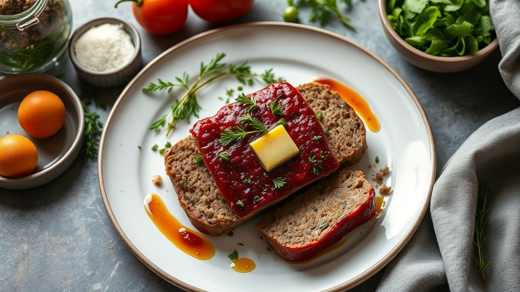 Savory Herb & Cheese Meatloaf