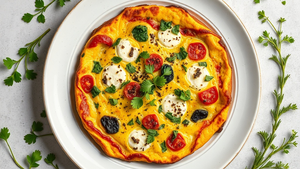 Savory Herb and Cheese Frittata