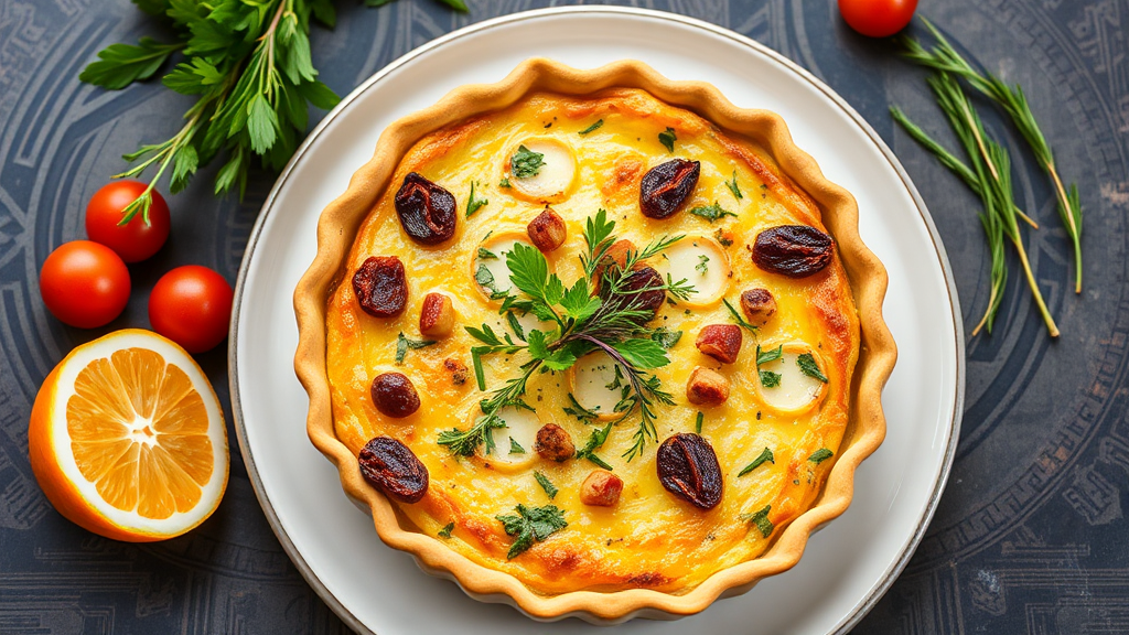 Savory Herb and Cheese Quiche