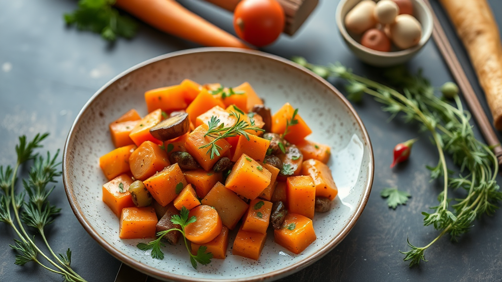 Savory Herb-Infused Carrot Medley