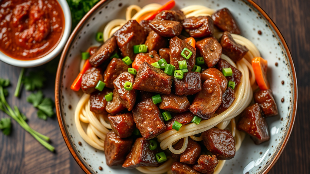 Savory Marinated Beef Stir-Fry