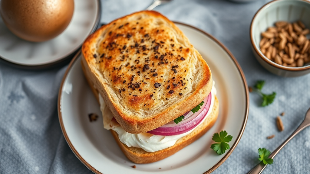 Savory Onion Butter Tea Sandwiches