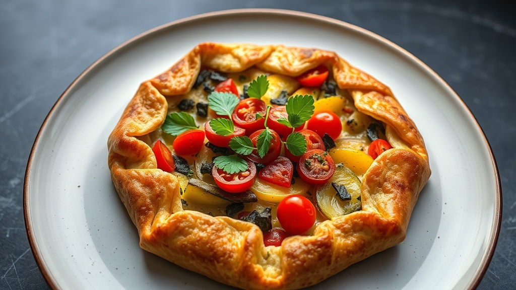 Savory Orphan Vegetable Galette