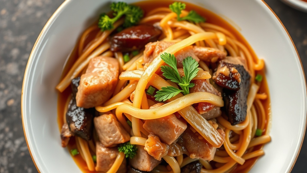 Savory Pork and Cabbage Ramen Stir-Fry