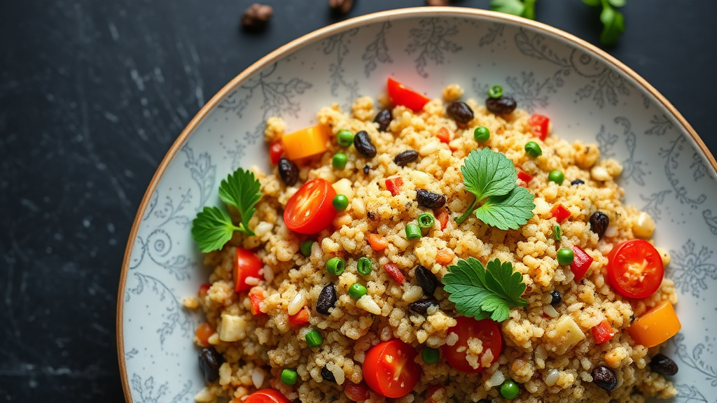 Savory Quinoa and Vegetable Pilaf