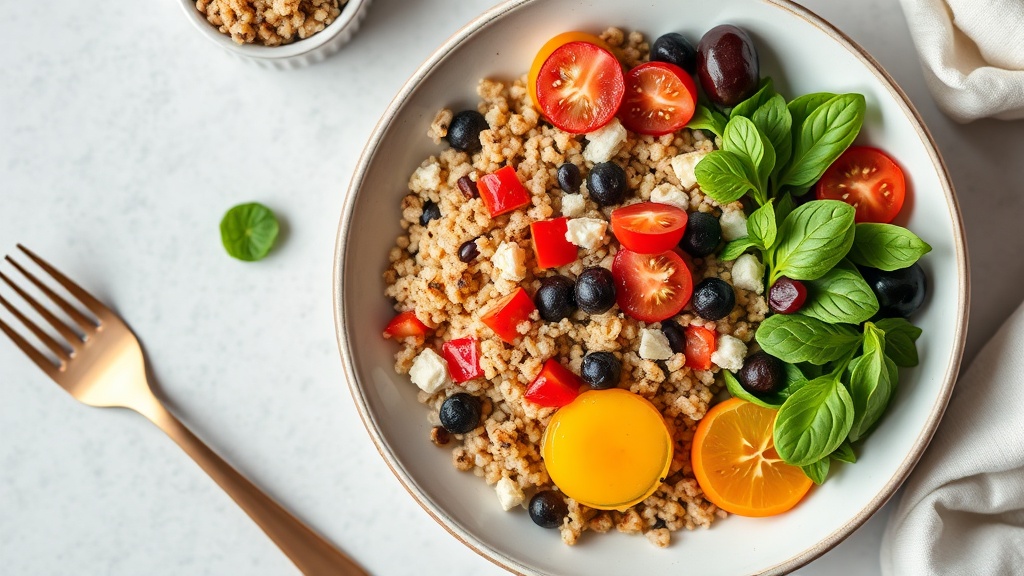 Savory Quinoa Breakfast Bowl