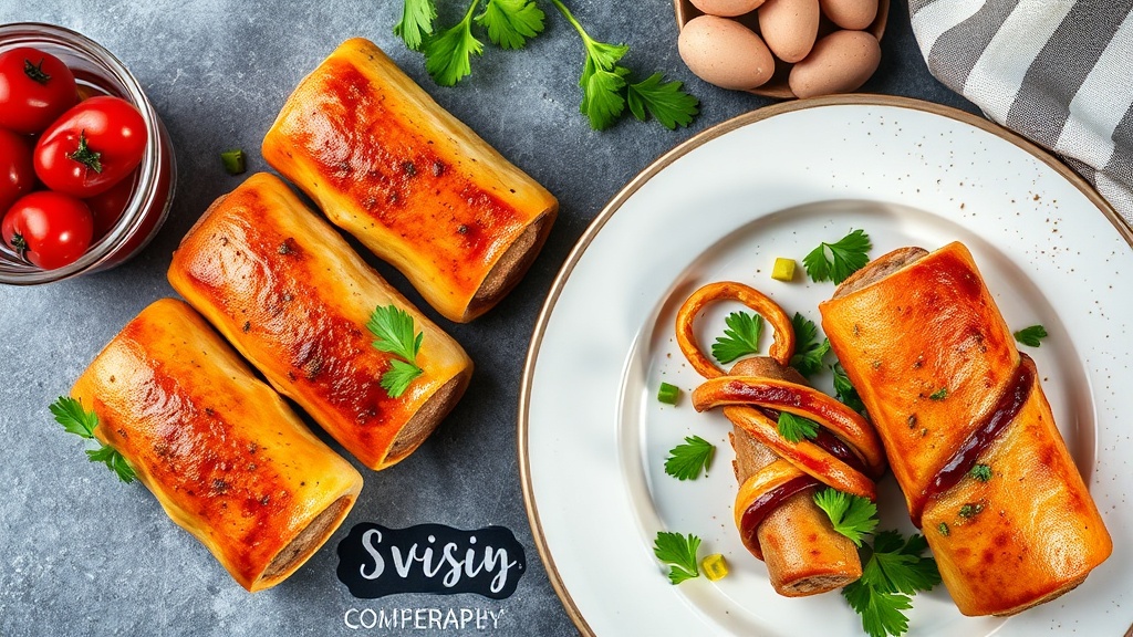 Savory Sausage Rolls with a Twist