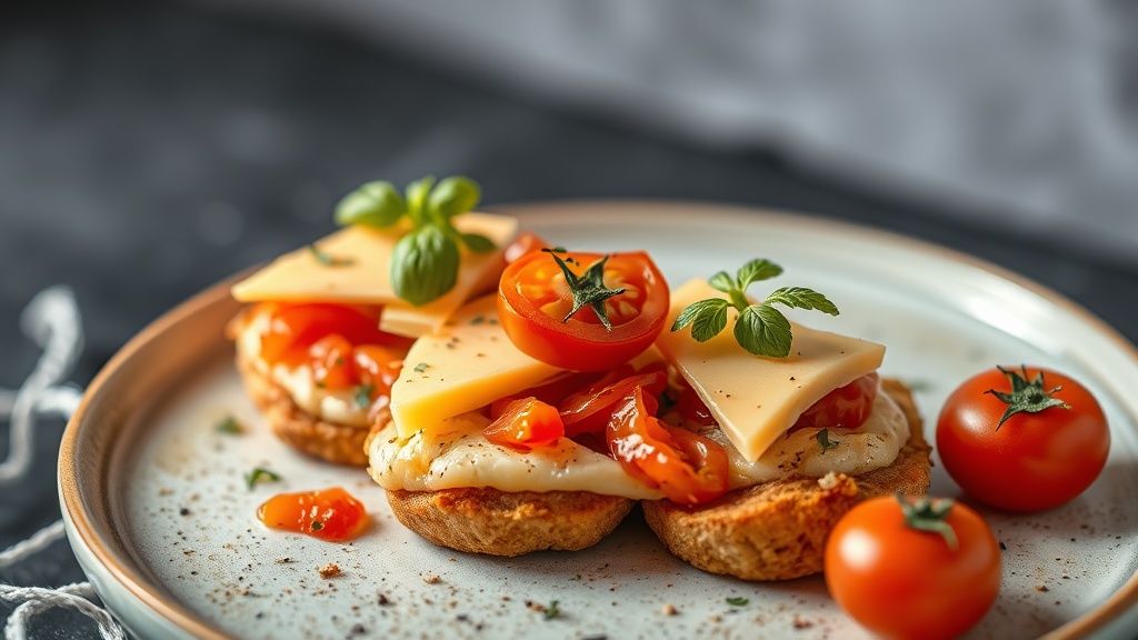Savory Socivo with Gouda and Tomato (Creative Twist)