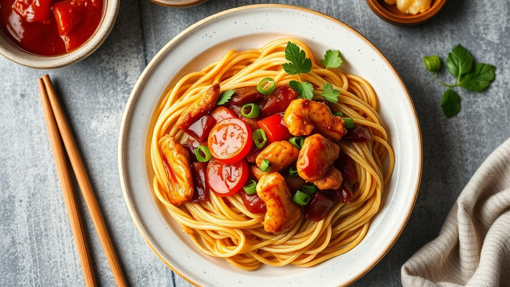 Savory Teriyaki Chicken Noodles