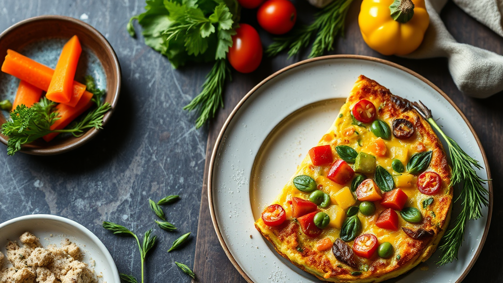 Savory Vegetable and Herb Frittata