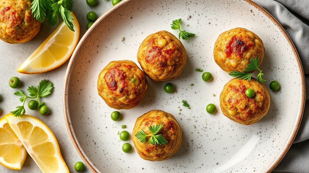 Scandinavian Potato and Pea Protein Balls