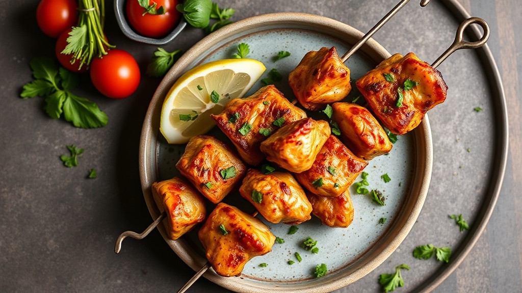Seven Spice Chicken Skewers